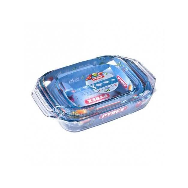 Pyrex - Ensemble de plats de cuisson au four Pyrex