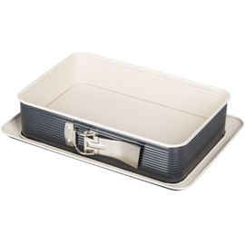 7821 Moule À Gâteaux Rectangulaire À Charnière, Moule Rectangle, Plat