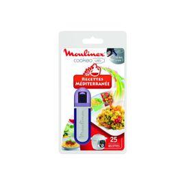 MOULINEX Clef USB - 25 recettes méditérrannée Cuiseur vapeur