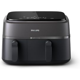 Philips NA350/00 friteuse Dual Basket Airfryer série 3000, 9 litres,