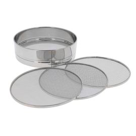 Tamis À Farine 21 Cm Avec 4 Grilles