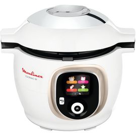 MOULINEX Multicuiseur Cookeo+, 6L, Cuisson pression, Application dédiée CE851A10