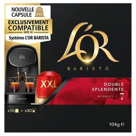 L'OR BARISTA DOUBLE SPLENDENTE INTENSITE 7 - LOT DE 10