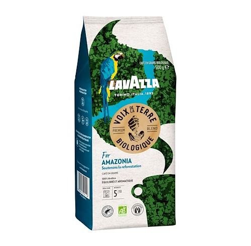 Café en grains Lavazza Amazonie Bio - Paquet de 500