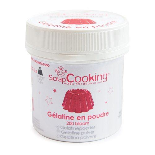 Gélatine en poudre - pot de 50 g