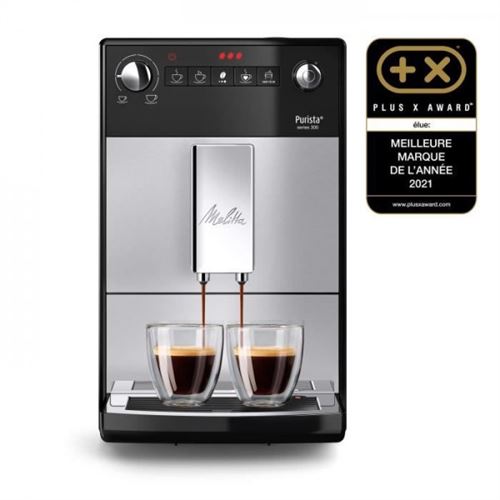 Machine a Cafe a Café a Grain MELITTA Purista Argent