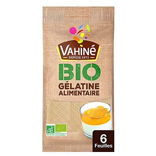 Vahiné Gélatine Alimentaire Bio, 10g