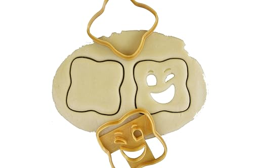 3DKOUPE - Lot de 2 - Emporte-pièce grand sourire -