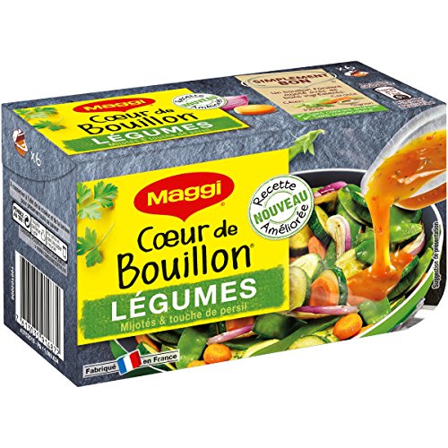 Maggi Coeur de Bouillon Légumes (6 Capsules) 132 g -