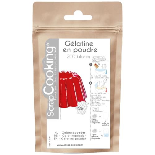 Scrapcooking - Gélatine En Poudre 50 G - 4496