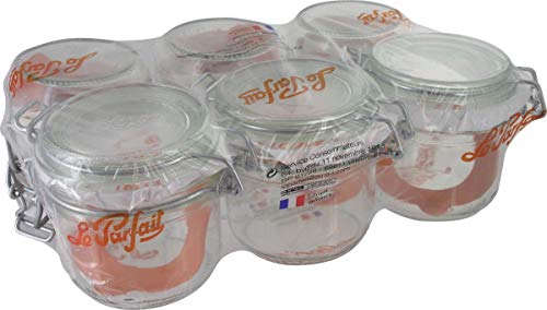 Le Parfait - Lot de 6 Terrines en Verre de