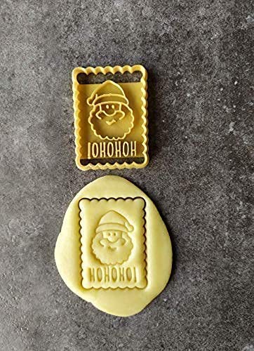 3DKOUPE - Emporte-pièce petit beurre - Motif Père Noël -