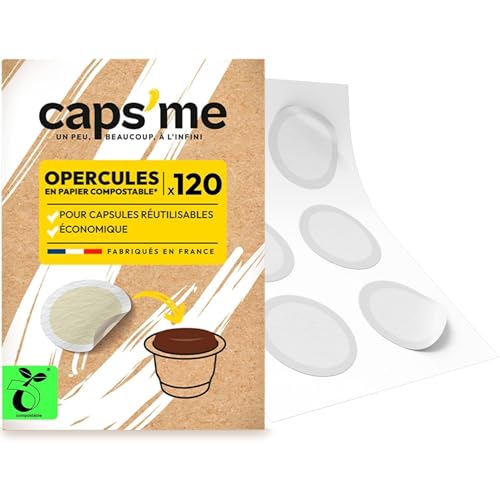 Caps Me - Made in France - 120 Opercules en