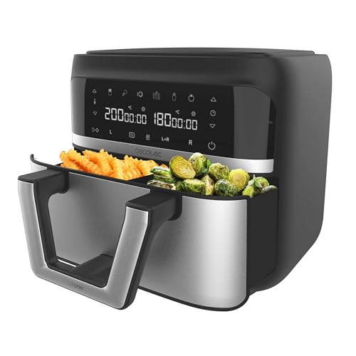 Cecotec Air Fryer Cecofry Dual 9000. Friteuse à Air sans