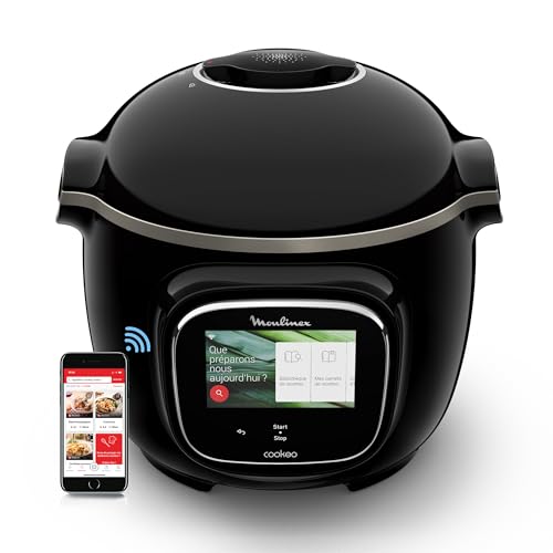 Moulinex Cookeo Touch Wifi Multicuiseur intelligent, Cuve 6 L, Haute