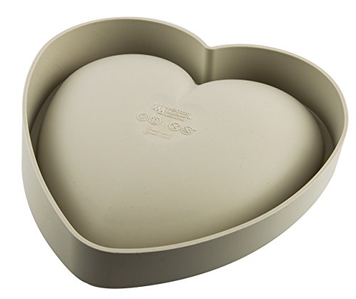 silikomart | Moule à gâteau en silicone Coeur, antiadhésif, Lot