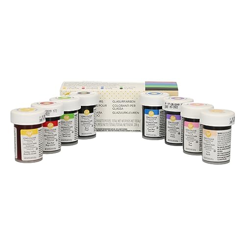 Wilton - Kit 8 pots de colorants pour glaçage -