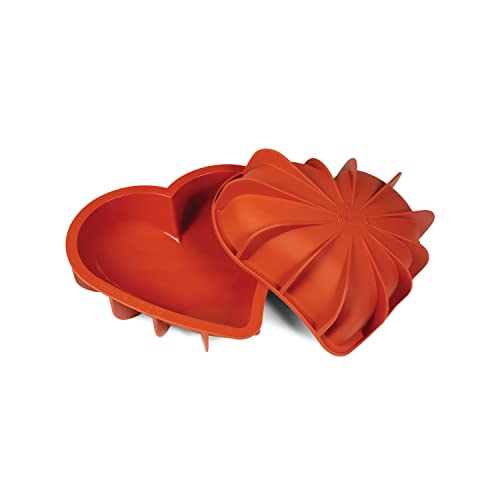 silikomart | SFT211 Moule en Silicone LOVE, anti-adhérent, Lot de