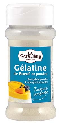 LA PATELIERE Gélatine Alimentaire en Poudre Origine Bovine 50 g