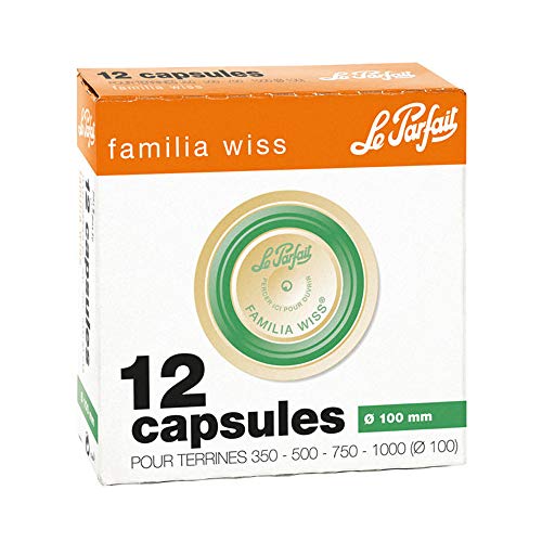 Boite de 12 capsules Familia Wiss - 100mm - Vert