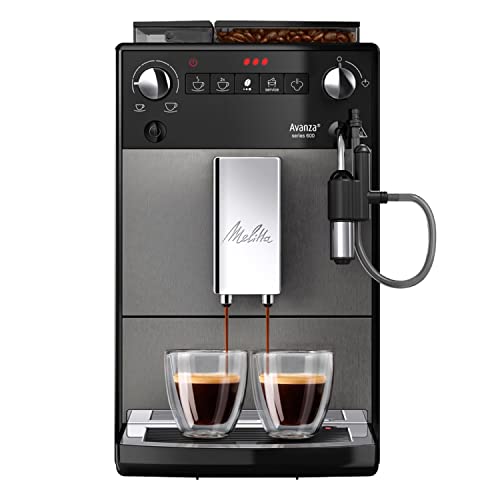 Melitta Avanza Grise, Machine à Café à Grain avec Broyeur