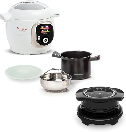 Moulinex Cookeo Multicuiseur intelligent, 6 L,Haute pression,Ecran intuitif,Guide de cuisson