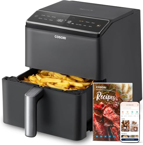 COSORI Air Fryer Dual Blaze 6.4L 12 Programmes Chauffage à