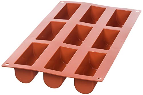 silikomart | SF130 Moule en silicone pour MIDI BÛCHE Monoportions,
