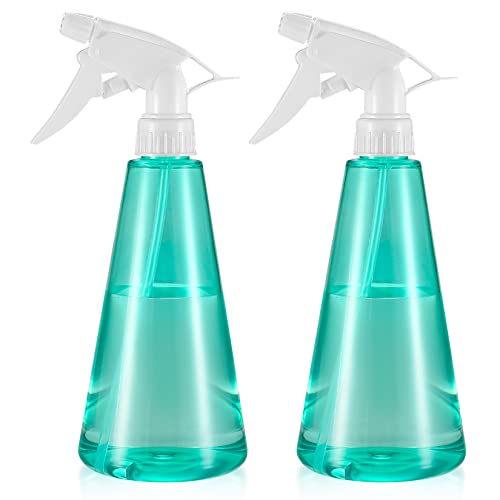 2 Pièces 500ML Vaporisateur Bouteilles Vide Rechargeable, Bouteilles Eau Plastique