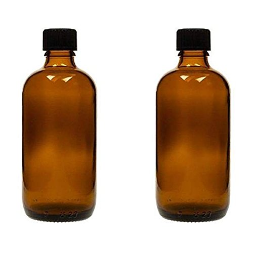 mikken Lot de 2 flacons en verre médecine 100 ml