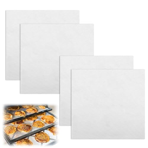 4 Pièces Feuilles de Déshydrateur en Silicone Carrées 30 *