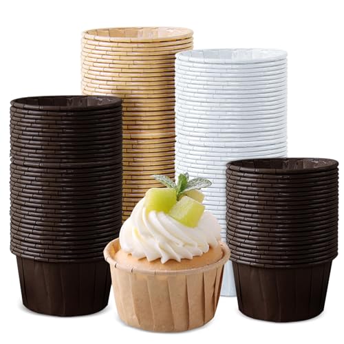 Tekenewbse 150 Pièces Caissettes Cupcake, Moule Cupcake Caissette Mini Muffins