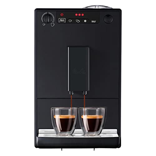 Melitta Caffeo Solo, 1.2L, Noir Pure Black, E950-222, Machine à