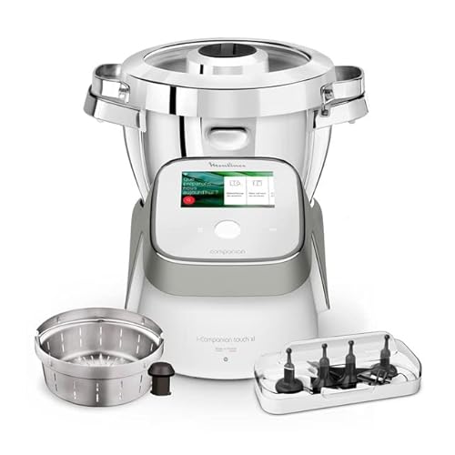 Robot Cuiseur Multifonctions Connecté 3l 1550w Blanc/gris - HF935E10