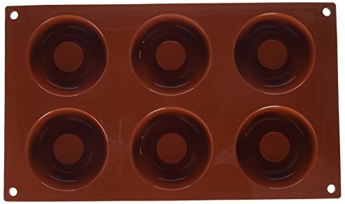 silikomart | SF012 Moule en Silicone pour Monoportions SAVARIN, anti-adhérent,