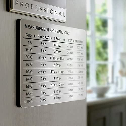 SOONHUA Aimant de Réfrigérateur de Mesure de Conversion de Mesure