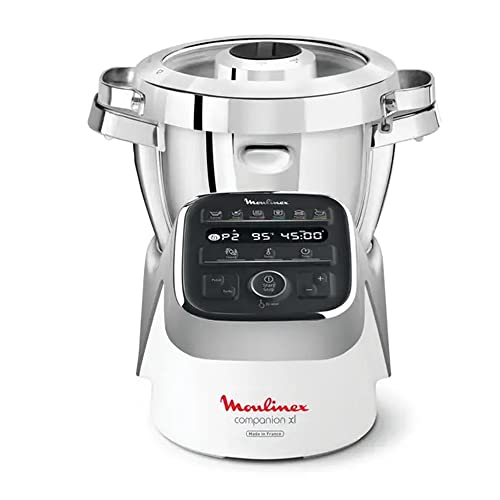 Moulinex - robot cuiseur multifonctions 3l 1550w silver hf807e10