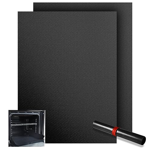 Lot de 2 tapis de cuisson 32 x 50 cm,Revêtement