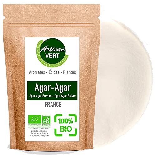 Agar Agar,★ végétal, naturel ★ gélatine en Poudre ★ gélifiant