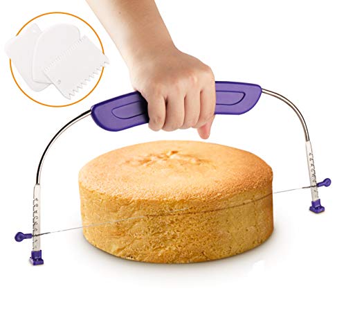 ilauke Outil de Pâtisserie Lissoir,Cuisson Unité Outils Wipe (Coupe-Gâteau)