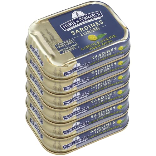 Sardines à l'ancienne à l'huile d'olive vierge extra Pointe de