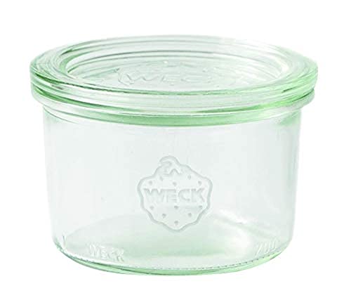 Weck 751 Lot de 12 bocaux en verre transparent 200