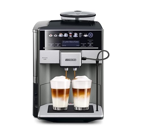 SIEMENS, machine à café tout automatique, EQ6 plus s500, aromaDouble