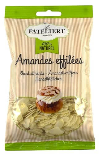 LA PATELIERE Amandes Effilées 125 g - Lot de 5