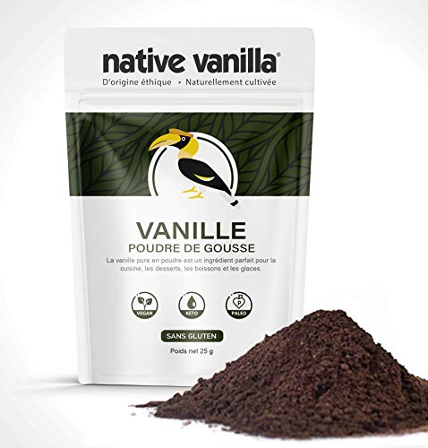 Poudre de vanille non-sucrée (25 g) - gousse de vanille