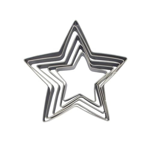Zenker 44813 Set de 5 emporte-pièces de Noël en forme