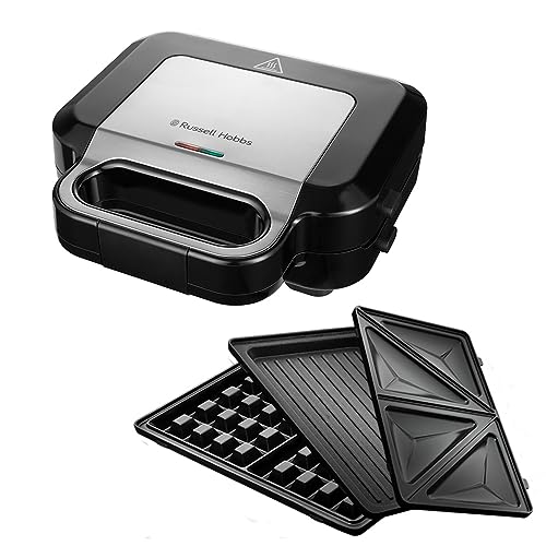 Russell Hobbs Appareil Croque Monsieur [Multifonction 3en1] Creations (extra profondes