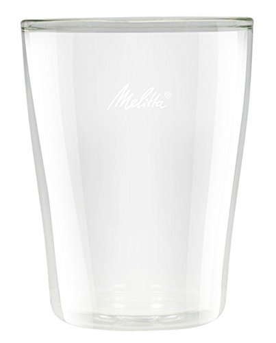 Melitta 2 Verres à Café Long, Double Paroi Isolante, Anti-Brulure,