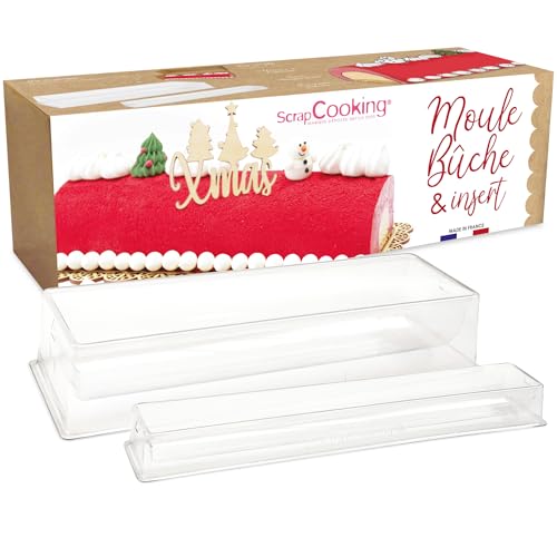 ScrapCooking - Kit Moule Bûche de Noël & Insert -