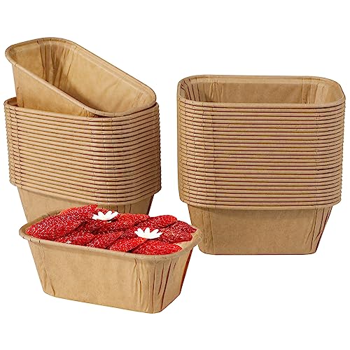 Jogoico 50 Pièces Mini Moules à Gâteaux en Papier Jetables,